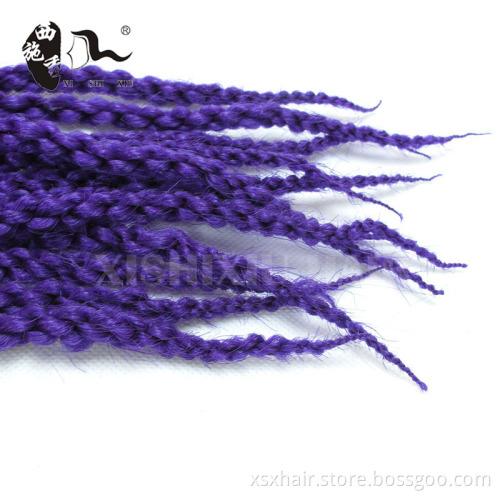3D Cubic Twist Crochet Braids synthetic ombre marley Braid Hair Extensions